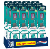 Aquafresh Junior Zahnbürste für Kinder von 6-12 Jahren – 12 Stück