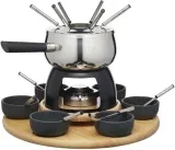 Artesà Fondue-Set mit Lazy Susan Drehteller 22-teilig