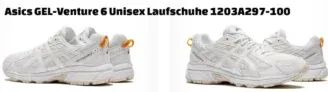 [Exklusiv] Asics GEL-Venture 6 Unisex Laufschuhe 1203A297-100 (Gr. 37,5 bis 46,5) für 63,96 € inkl. Versand