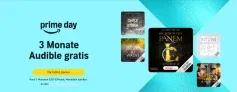 Audible: 3 Monate kostenlos für Prime-Mitglieder – Hörbuchgenuss im Wert von 29,85 € gratis sichern