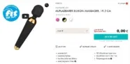 Eis DE: Aufladbarer Silikon-Massager & 6 Gratisartikel für 0 € (MBW 29,95 €) 🍨