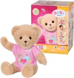 BABY born Bär – Teddy Kuscheltier mit pinkem Strampler und beweglichen Armen und Beinen für 14,99 € inkl. Prime-Versand (statt 21,94 €)