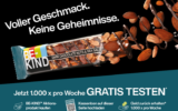 Gratis testen: BE KINDE Nussriegel 🌰🍫