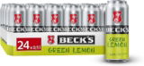 BECK’S Green Lemon Dosenbier Biermischgetränk 24 Pack (24 x 0.5 l Dose) ab 15,96 € inkl. Prime-Versand zzgl. Pfand