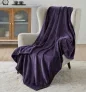 BEDSURE Kuscheldecke (Violett 130x150cm)