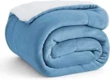 BEDSURE Kuscheldecke – Warm Sherpa Wolldecke & Sofadecke (Gr. 130 x 150 cm) für 11,87 € inkl. Prime-Versand (statt 21,00 €)