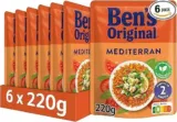 Ben’S Original Express Reis Mediterran 6Er Pack (6 X 220G) Ab 6,65 € Inkl. Prime-Versand