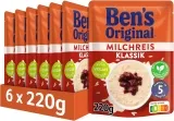 BEN’S ORIGINAL Express Reis Milchreis Klassik 6 Packungen (6 x 220g) ab 7,74 € inkl. Prime-Versand (statt 13,74 €)
