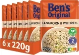 Ben’s Original Express Reis Langkorn & Wildreis 6er Pack (6x220g)