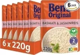 BEN’S ORIGINAL™ Express Reis Basmati & Jasmin (6x220g) ab 8,39 € inkl. Prime-Versand (statt 13,74 €)