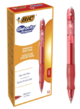 BIC Gel-ocity Original Gel-Roller Rot, 12er Set für 7,54 € inkl. Prime Versand (statt 12,99 €)