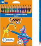 BIC Kids 950526 Buntstift ECOlutions EVOLUTION – 36 Stück (36 Farben sortiert) für 7,77 € inkl. Prime-Versand (statt 11,99 €)