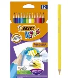 BIC Kids Aquacouleur Wasserfarben Stifte mit Aquarellfarbeffekt (verschiedene Farben 12er Pack) für 1,53 € inkl. Prime-Versand (statt 2,66 €)