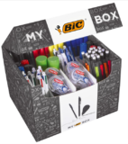 BIC Schreibwaren Set My BIC Box: 75 Kugelschreiber, 8 Textmarker, 2 Kleber, 7 Marker, 8 Korrekturroller & 24 Druckbleistifte für 37,17 € inkl. Prime Versand (statt 64,84 €)
