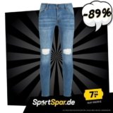 BRAVE SOUL Crofton Stretch Skinny Denim Cut Out Herren Jeans für 11,72 € inkl. Versand