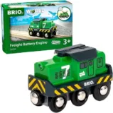 BRIO World 33214 Batterie-Frachtlok für 14,99 € inkl. Prime-Versand