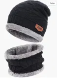 BTkviseQat Winter Warme Mütze Herren Mütze Damen Wintermütze und Loop Schal für 4,49 € inkl. prime Versand (statt 12,99 €)
