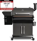 Burnhard Pelletsmoker Flint Räucherofen (70°C – 230°C) Für 806,65 € Inkl. Versand