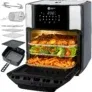 Balter Heißluftfritteuse HL-1200 (12 Liter, Mini Backofen, Dörrautomat Funktion, LCD Display) für 84,00 € inkl. Versand (statt 94,20 €)