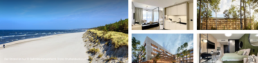 Polnische Ostsee: 4 Nächte im neu eröffneten Bałtyk Sun Apartments, inklusive Erlebnisbad HELIOS, strandnah ab 114€ für 2 Pers. (Oktober bis März)