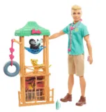 Barbie GJM33 – Ken Wildtierarzt, Puppe und Spielset mit 2 Tieren und Zubehör für 21,69 € inkl. Versand (statt 29,25 €)