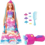Barbie GTG00 – Dreamtopia Flechtspaß Prinzessin Haarstyling Puppe für 22,89 € inkl. Prime-Versand (statt 28,94 €)