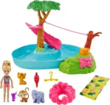 Barbie GTM85 Chelsea „Der verrückte Geburtstag“ Dschungelparty-Spielset mit Chelsea-Puppe für 17,80 € inkl. Prime-Versand (statt 27,76 €)