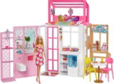 Barbie HCD48 – Puppenhaus-Spielset mit Puppe & Haus mit 2 Ebenen & 4 Spielbereichen für 24,19 € inkl. Prime-Versand (statt 40,94 €)
