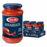 Barilla Pastasauce Arrabbiata 6er Pack (6x400g) ab 8,60 € inkl. Prime-Versand