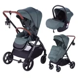 Barmøya 3-in-1 Kombi-Kinderwagen Komplettset (3 Farben)