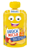 Bebivita Drück mich! Quetschbeutel Apfel-Pfirsich-Mango mit Keks, 6er Pack (6 x 120 g) ab 3,95 € inkl. Prime  Versand (statt 5,34 €)