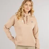 Bench Damen Ioni Hoodie Taupe