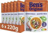 Ben’S Original Express Reis Griechisch 6 Packungen (6 X 220G) Für 7,55 € Inkl. Prime-Versand