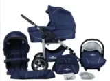 Bergsteiger Capri marine blue Kombikinderwagen für 349,00 € inkl. Versand (statt 429,90 €)