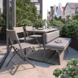 Bessagi Garden Loungeset Mario (2 Farben, Metall/Kunststoff Modular) für 116,23 € inkl. Versand