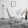 Bessagi Home Schaukelsessel Devin (2 Farben, Maße 71/100/103 cm) für 147,98 € inkl. Versand