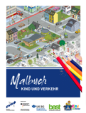 Gratis Malbuch Kind und Verkehr vom DVR