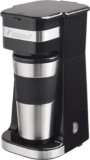 Bestron Kaffeemaschine mit Isolierbecher für gemahlenen Filterkaffee (750 Watt, Edelstahl, 0.42 Liter, Farbe: Schwarz) – für 18,99 € inkl. Prime-Versand (statt 25,90 €)