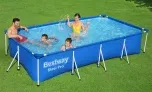 Bestway Frame-Pool „Family Splash“ in Blau (400 x 211 x 81 cm) für 94,98 € inkl. Versand (statt 130,00 €)