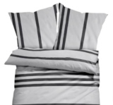 Bonprix Bettwäsche mit Streifen (Linon, 80×80/135x200cm)
