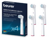 Beurer TB 30/50 Aufsteckbürsten für elektrische Zahnbürste, Oral-B kompatible Bürstenköpfe, 4 Stück, für 5,99 € inkl. Prime Versand (statt 10,99 €)