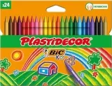 Bic Plastidecor farbig Wachsmalstifte (Klassisch 24 Stück) für 3,62 € inkl. Prime-Versand (statt 5,50 €)
