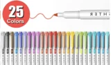 Pastell Highlighter Pen Set, 25 Stück für 5,30 € inkl. Prime-Versand (statt 17,70€)