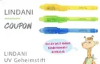 LINDANI UV Geheimstift gratis