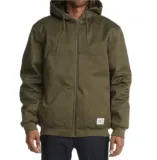 DC „Rowdy“ Herrenjacke in Grün für 48,98 € (statt 82,00 €)