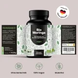 Fehler? 🚨 Bio Moringa Kapseln hochdosiert (180 Kapseln – 3000 mg pro Tag)