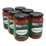 BioKitchen Bio-Nudelsauce 6er-Pack (6 x 365 g) für 4,64 € inkl. Prime-Versand (statt 8,55 €)