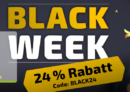 AfB Shop – Black Week: 24 % Extra-Rabatt  auf refurbished Hardware (PC’s, Laptops, Monitore)