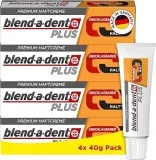 Blend-a-dent Plus Unschlagbarer Halt Premium Haftcreme 4er Pack (4x40g) ab 10,44 € inkl. Prime-Versand