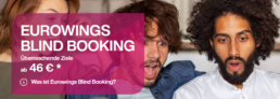 Eurowings Blind Booking Flüge 🛫 ab 88 € (Hin/ und Rückflug)